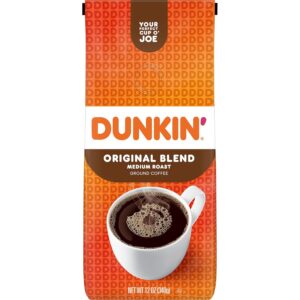 Dunkin' Blend medium roast ground coffee bag