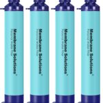 Replacement membrane solution water filters set of four cartridges
