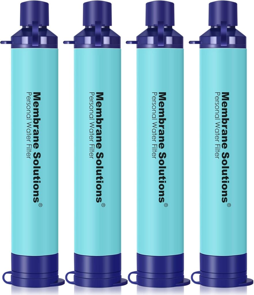 Replacement membrane solution water filters set of four cartridges